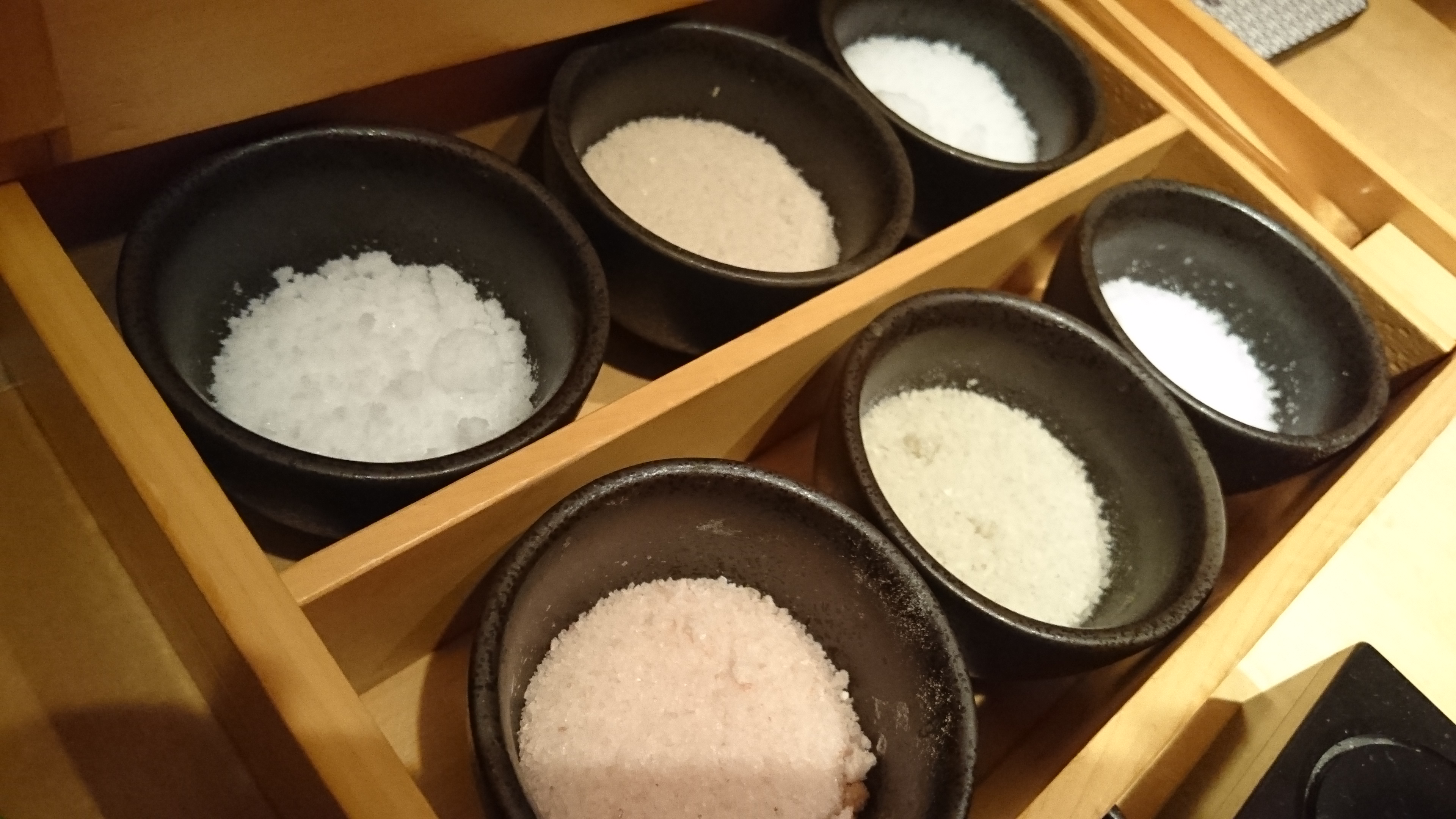 6種類の塩